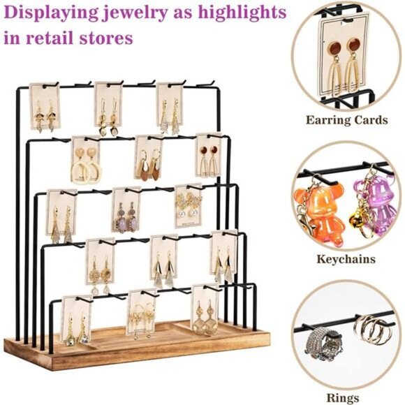 Earring Display Stands for Selling,Earring Display Holder Stand,Jewelry Display - Picture 2 of 7